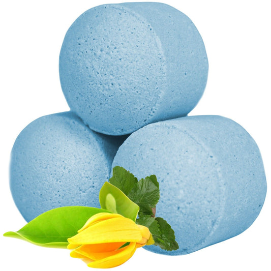 1.3Kg Box of Chill Pills (Mini Bath Bombs) - Ylang & Patchouli Box of Chill Pills 1.3Kg - Bath Indulgence