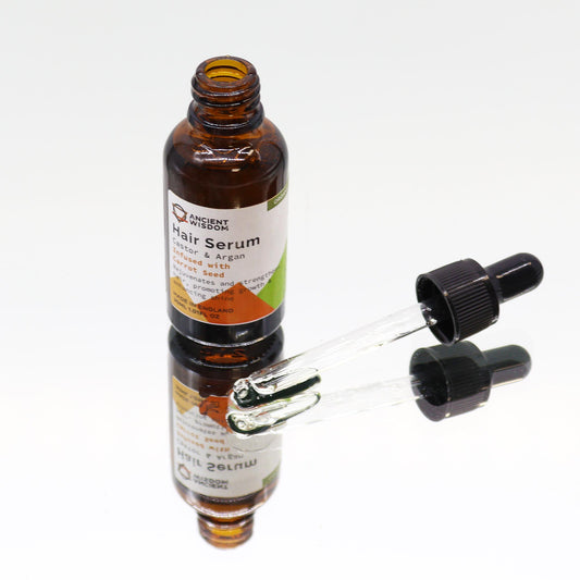 Carrot Seed Organic Hair Serum 30ml - Handmade In UK Vegan Premium Ingredients
