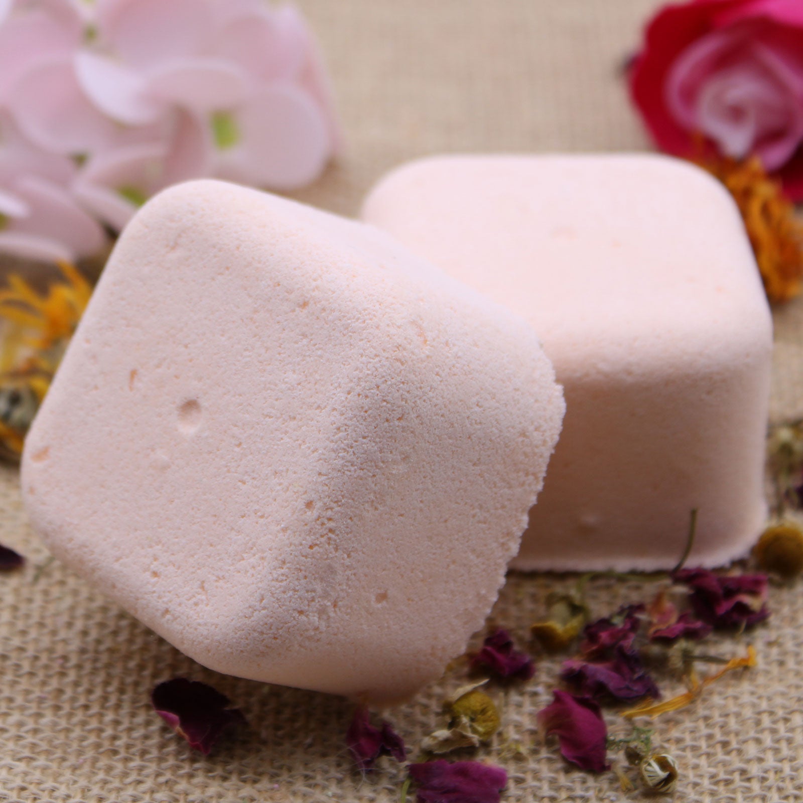 5 x Aromatherapy Shower Steamers Orange Bergamot May Chang 60g - UK Handmade - Bath Indulgence