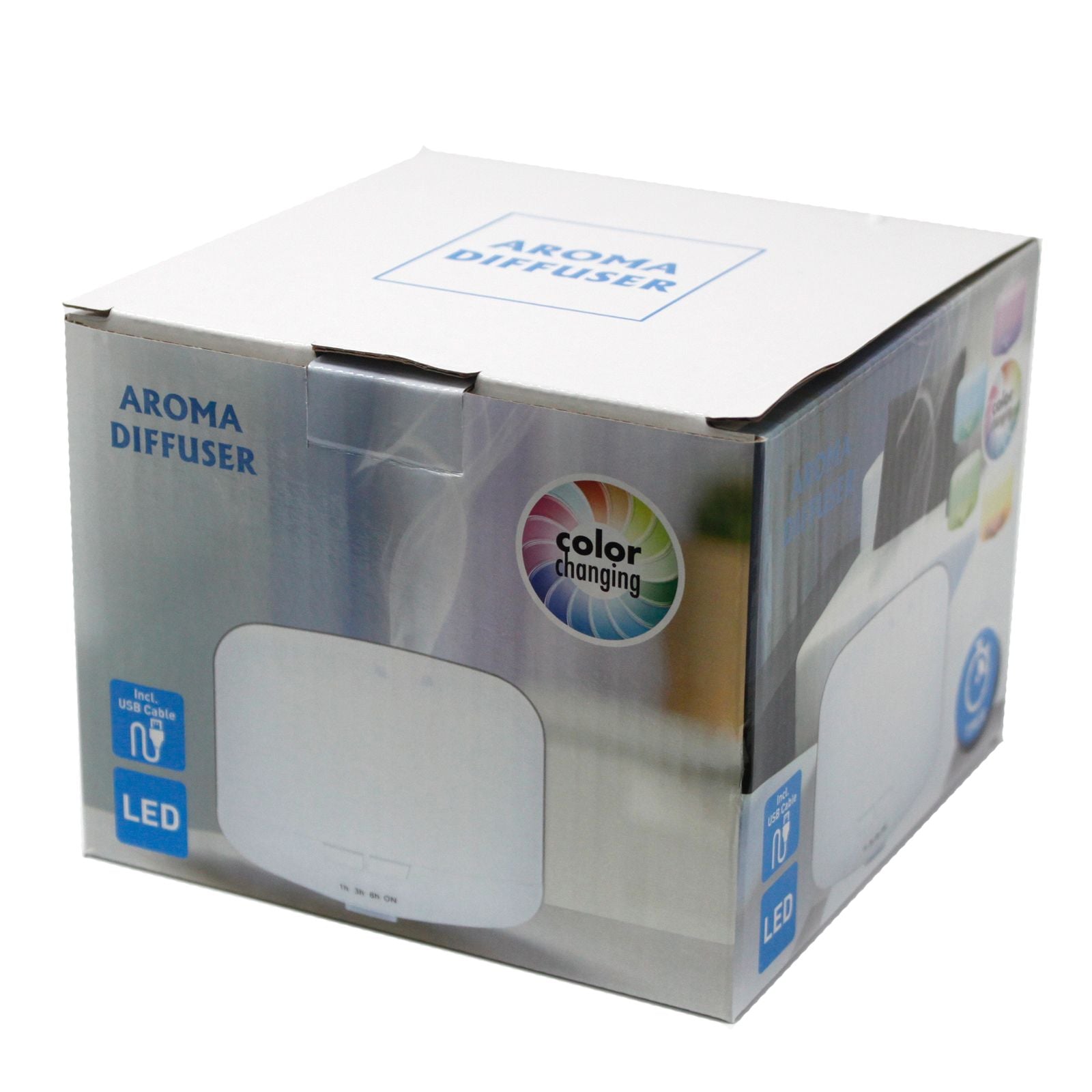 Aarhus Atomiser - Classic Pod - USB - Colour Change - Timer Aroma Diffusers - Bath Indulgence