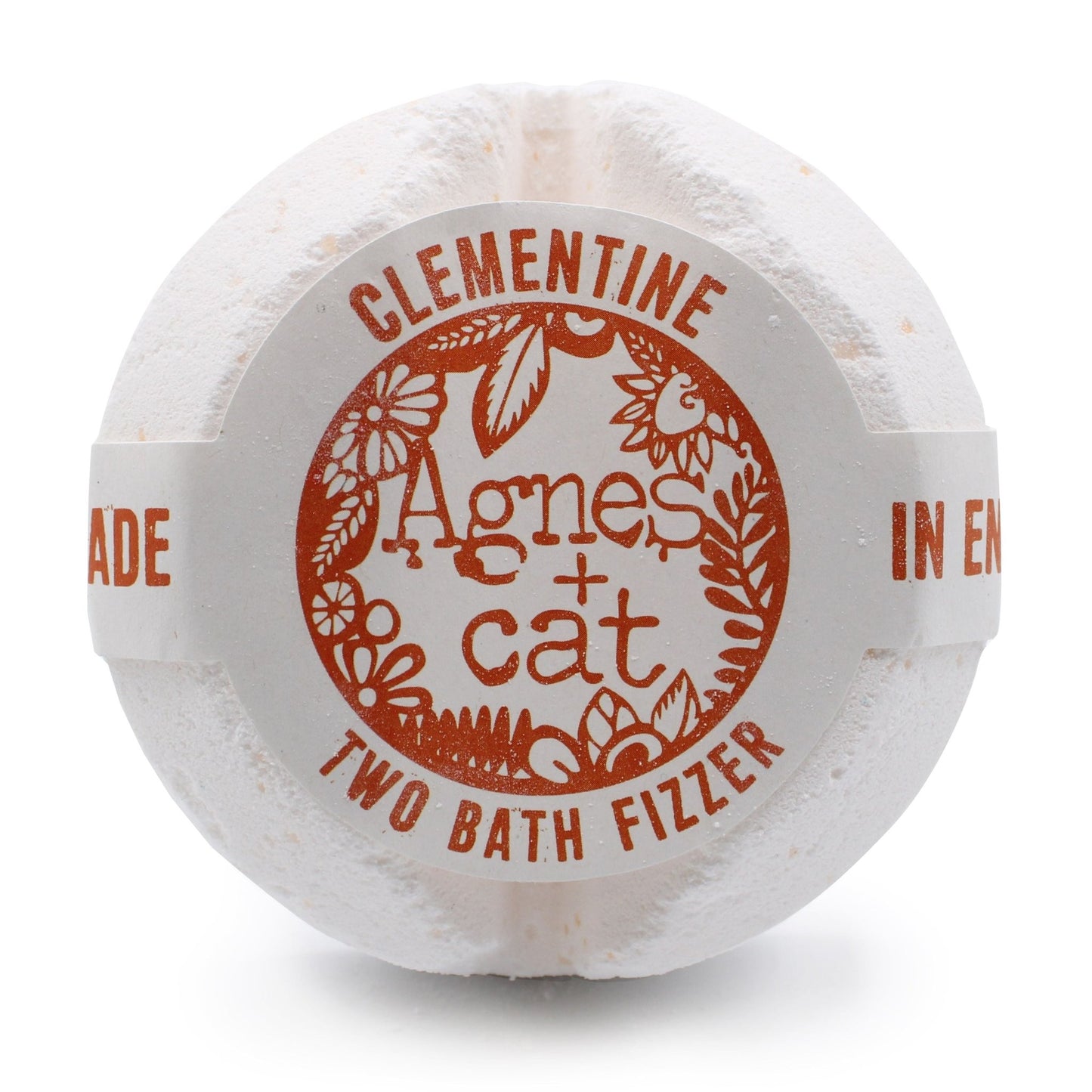 Agnes + Cat Bath Fizzer - Clementine Agnes + Cat Bath Fizzers - Bath Indulgence