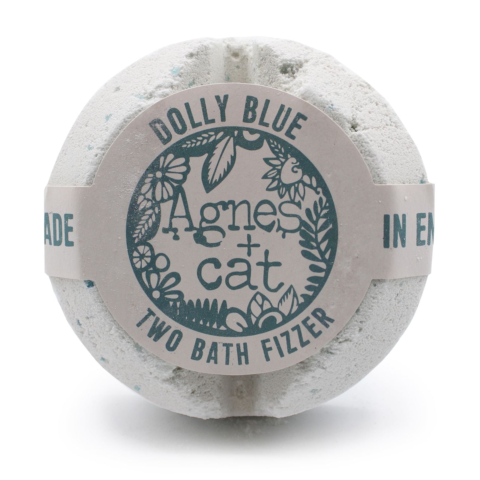 Agnes + Cat Bath Fizzer - Dolly Blue Agnes + Cat Bath Fizzers - Bath Indulgence