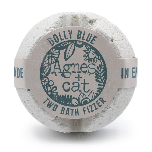 Agnes + Cat Bath Fizzer - Dolly Blue Agnes + Cat Bath Fizzers - Bath Indulgence