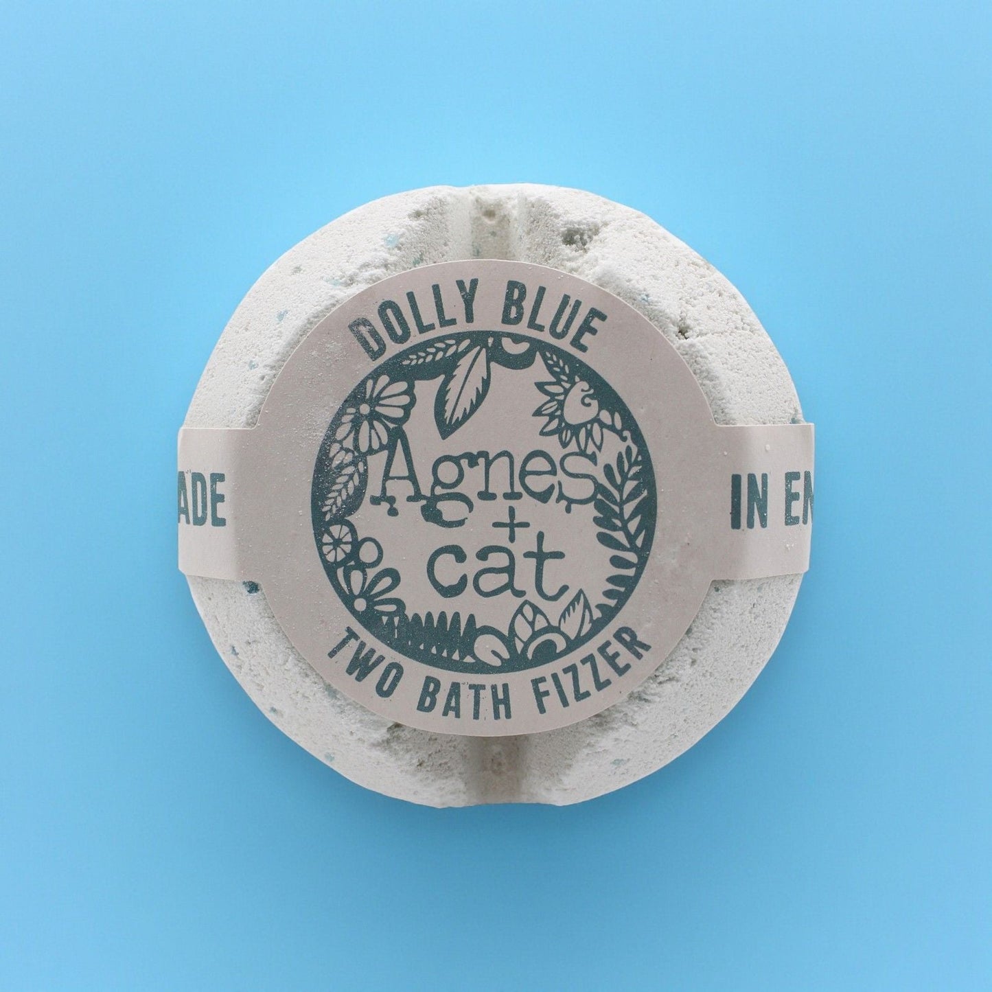 Agnes + Cat Bath Fizzer - Dolly Blue Agnes + Cat Bath Fizzers - Bath Indulgence
