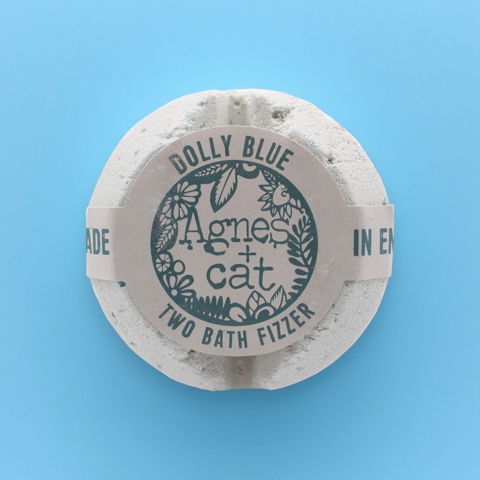 Agnes + Cat Bath Fizzer - Dolly Blue Agnes + Cat Bath Fizzers - Bath Indulgence