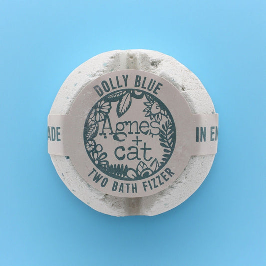 Agnes + Cat Bath Fizzer - Dolly Blue Agnes + Cat Bath Fizzers - Bath Indulgence