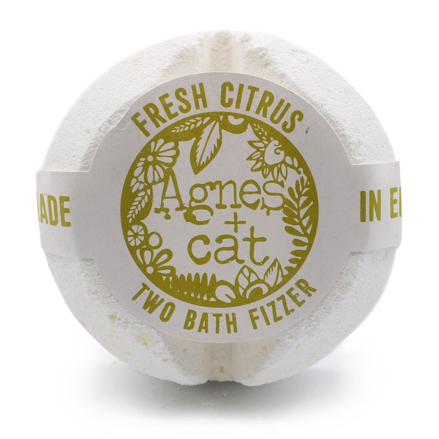 Agnes + Cat Bath Fizzer - Fresh Citrus Agnes + Cat Bath Fizzers - Bath Indulgence