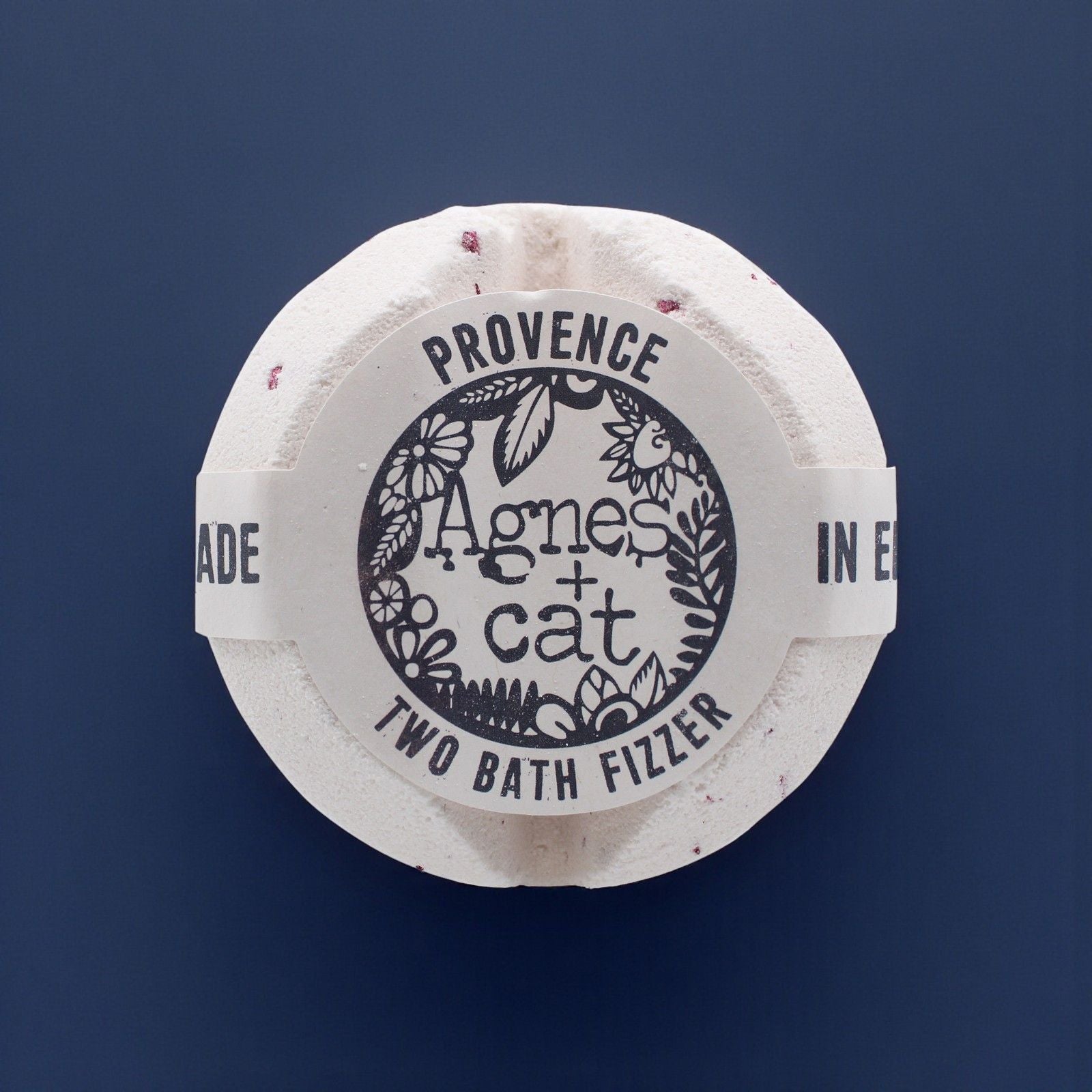 Agnes + Cat Bath Fizzer - Provence Agnes + Cat Bath Fizzers - Bath Indulgence