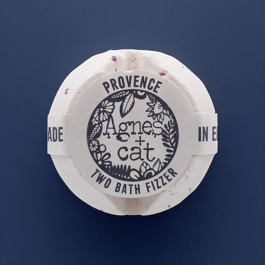 Agnes + Cat Bath Fizzer - Provence Agnes + Cat Bath Fizzers - Bath Indulgence