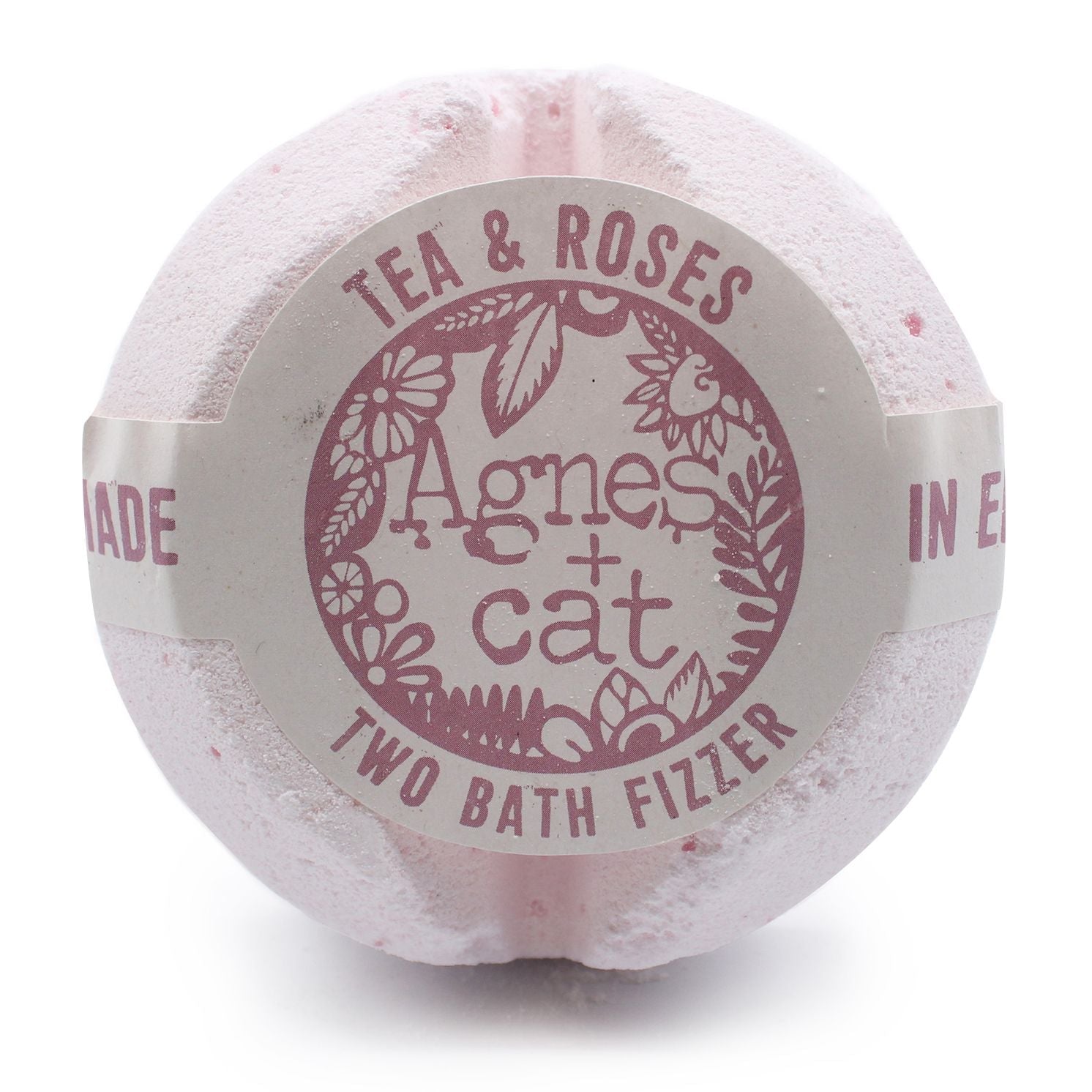Agnes + Cat Bath Fizzer - Tea and Roses Agnes + Cat Bath Fizzers - Bath Indulgence