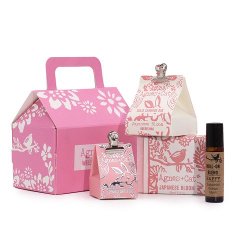 Agnes & Cat Wellness Gift Set - Bloom & Bliss Agnes & Cat Gift Sets - Bath Indulgence