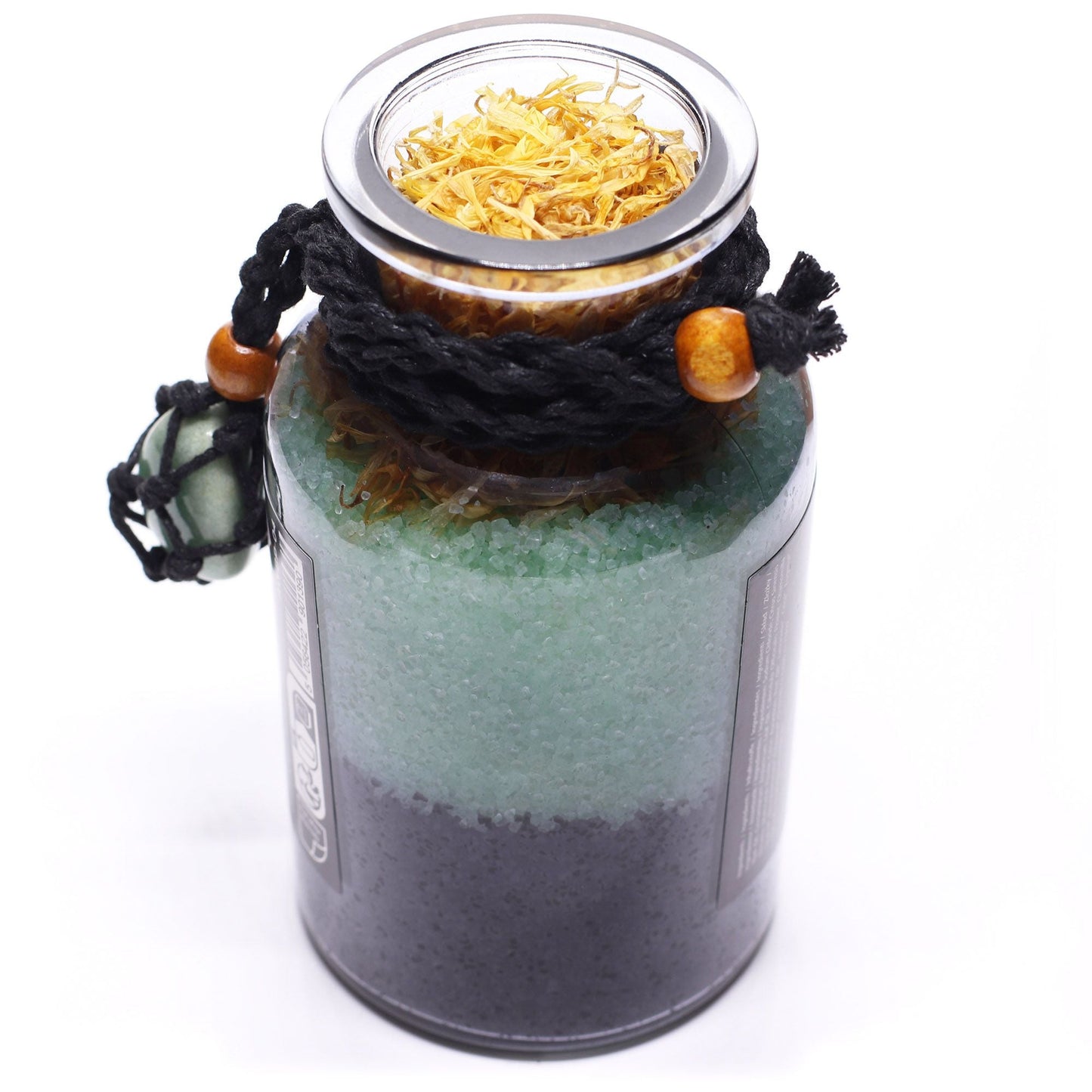 Ancient Witch Bath Spell Potion & Aventurine Crystal Amulet - Prosperity Ancient Witch Bath Spell Potions - Bath Indulgence