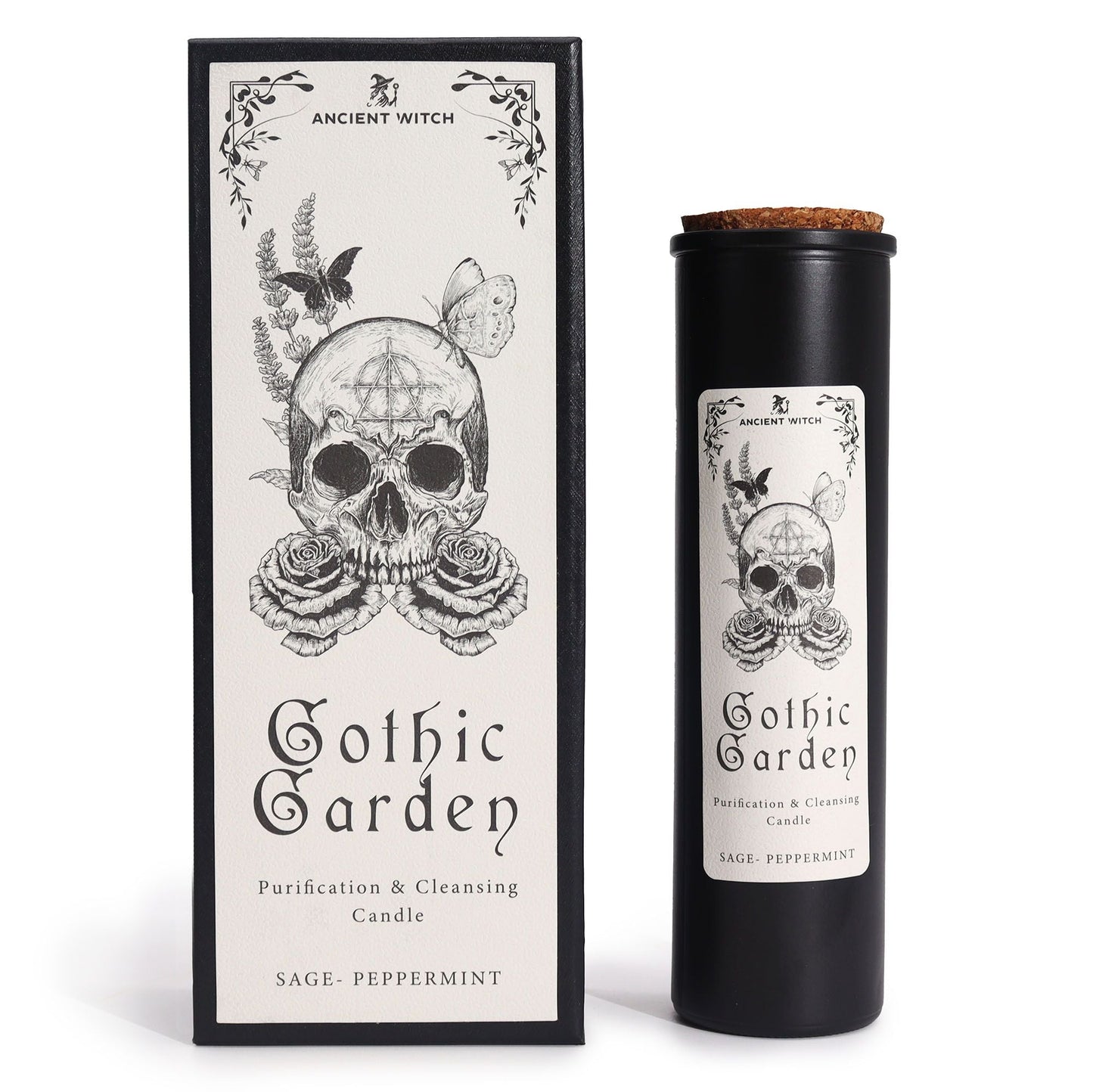 Ancient Witch Ritual Candles - Gothic Garden Ancient Witch Ritual Candles - Bath Indulgence