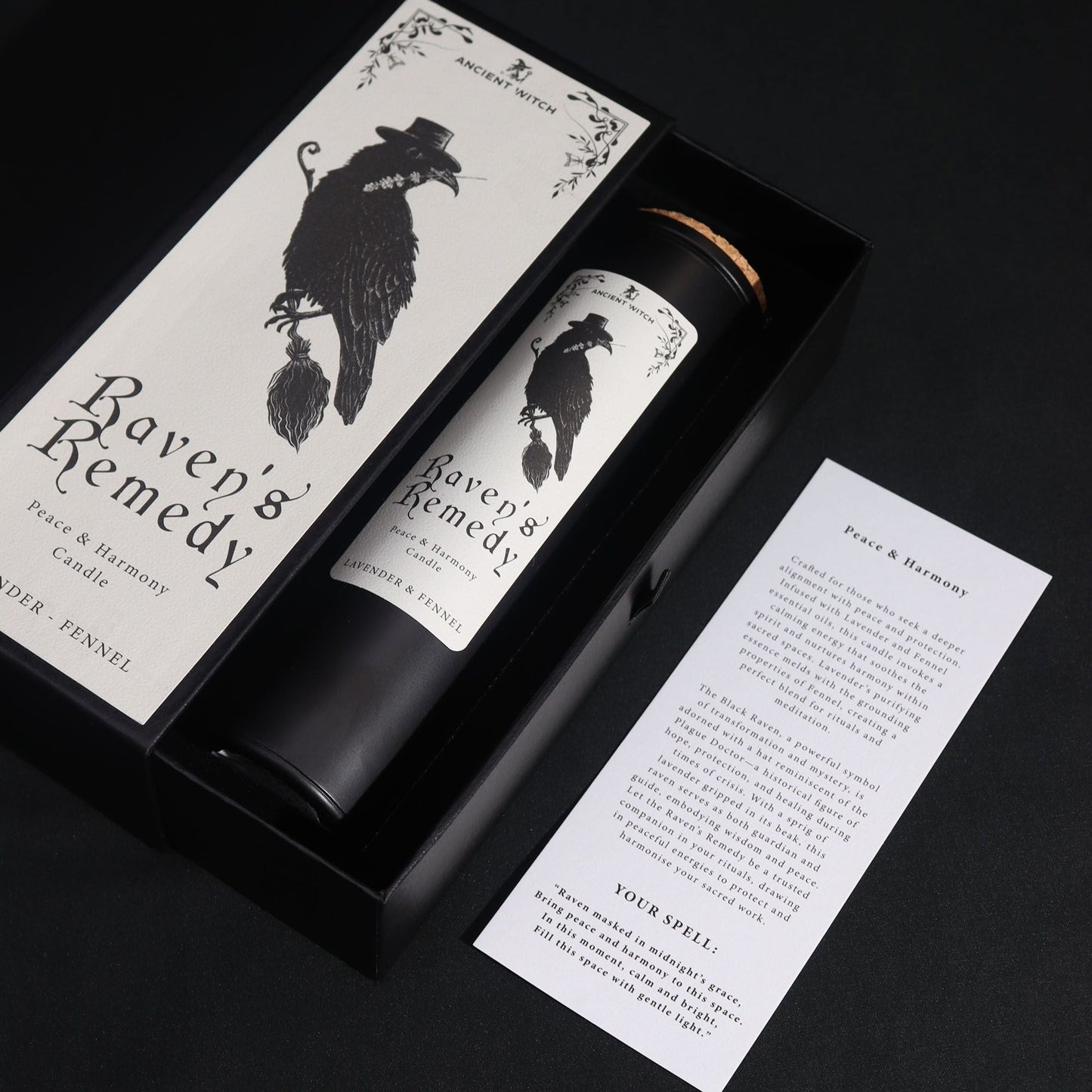 Ancient Witch Ritual Candles - Ravens' Remedy Ancient Witch Ritual Candles - Bath Indulgence