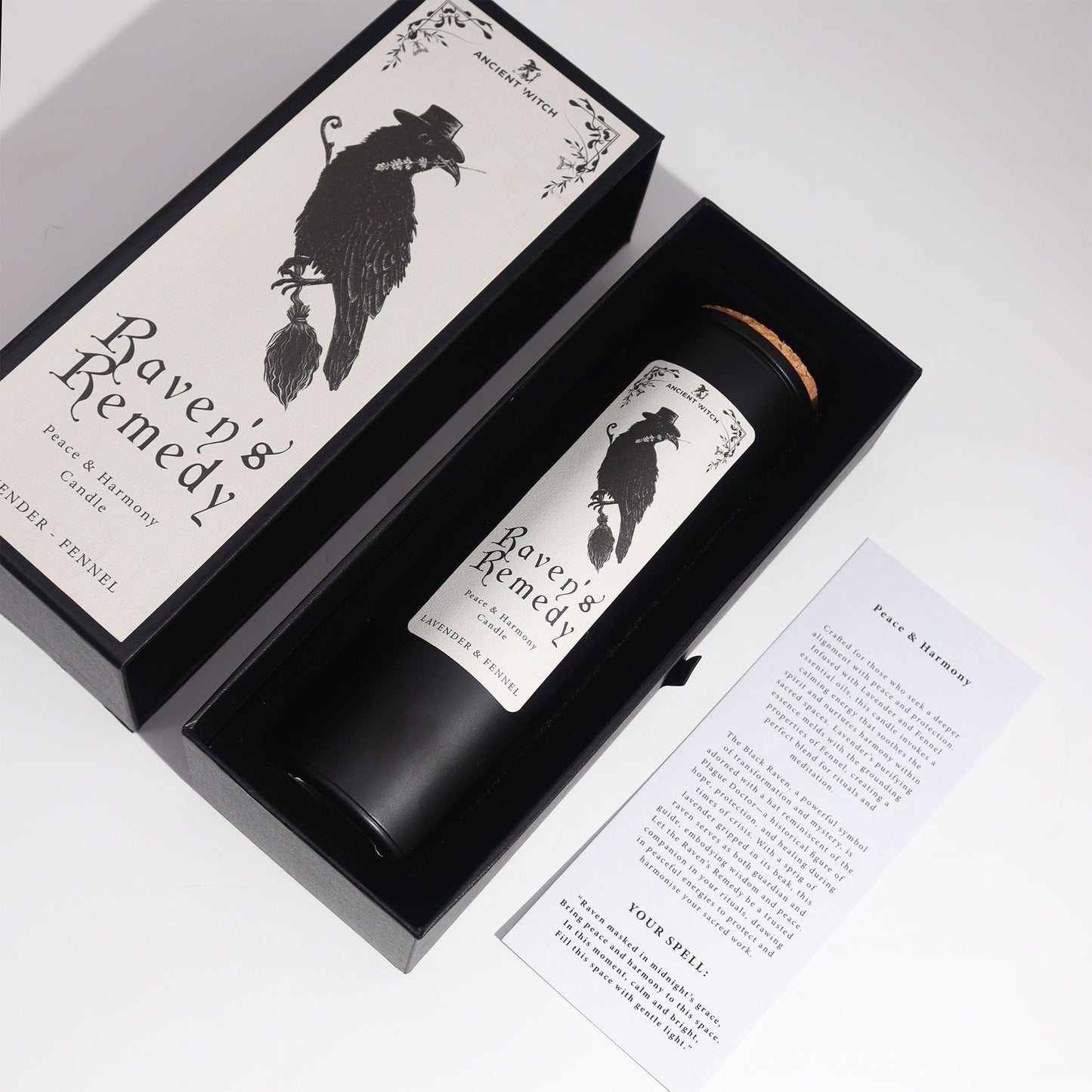 Ancient Witch Ritual Candles - Ravens' Remedy Ancient Witch Ritual Candles - Bath Indulgence