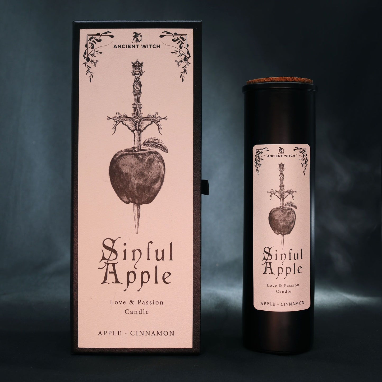 Ancient Witch Ritual Candles - Sinful Apple Ancient Witch Ritual Candles - Bath Indulgence