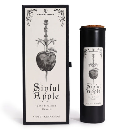 Ancient Witch Ritual Candles - Sinful Apple Ancient Witch Ritual Candles - Bath Indulgence