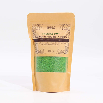 Aromatherapy Bath Potion in Kraft Bag 350g - PMT Aromatherapy Bath Potion 350g - Bath Indulgence