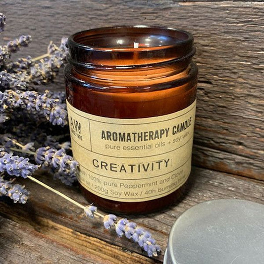 Aromatherapy Candle - Creativity Aromatherapy Soy Wax Candles - 200g - Bath Indulgence