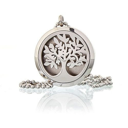 Aromatherapy Diffuser Necklace - Tree of Life 30mm Aromatherapy Diffuser Necklaces - Bath Indulgence