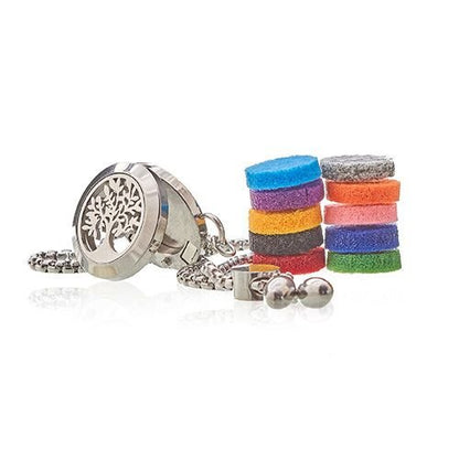 Aromatherapy Jewellery Chain Bracelet - Tree of Life - 20mm Aromatherapy Diffuser Necklaces - Bath Indulgence