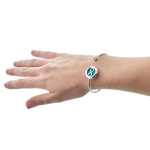 Aromatherapy Jewellery Crystal Bracelet - Infinite Love - 20mm Aromatherapy Diffuser Necklaces - Bath Indulgence