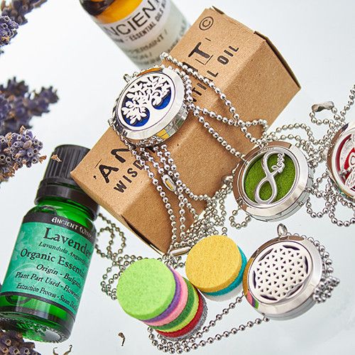 Aromatherapy Necklace Reusable Refill Pad - 20mm Aromatherapy Diffuser Necklaces - Bath Indulgence