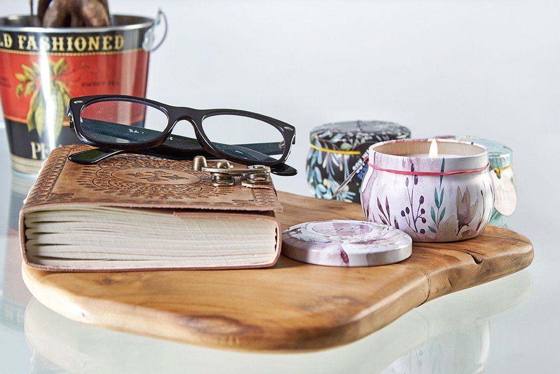 Art Tin Candle - Assorted Design - Russian Dolls - Dolly Blue Art Tin Candles - Bath Indulgence