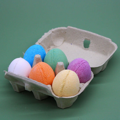 Bath Eggs in a Tray - Blueberry Pack Of 30 Bath Eggs - Bath Indulgence