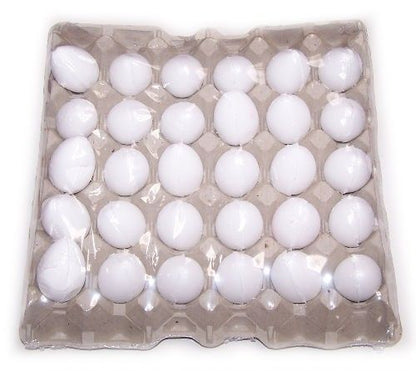 Bath Eggs in a Tray - Coconut Pack Of 30 Bath Eggs - Bath Indulgence