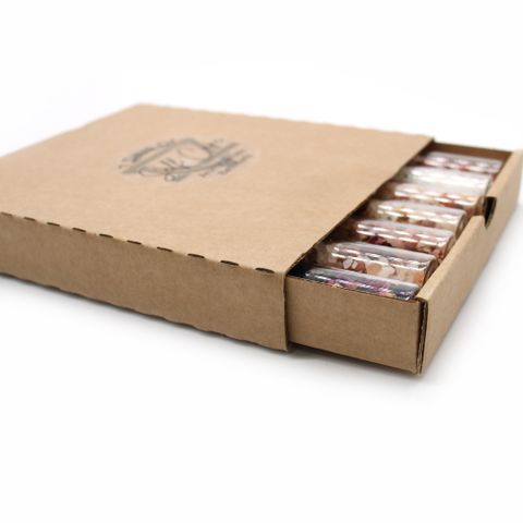 Bath Salts in Vials - Gift Pack of 7 Bath Salts in Vials - Bath Indulgence