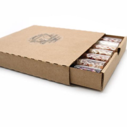 Bath Salts in Vials - Gift Pack of 7 Bath Salts in Vials - Bath Indulgence