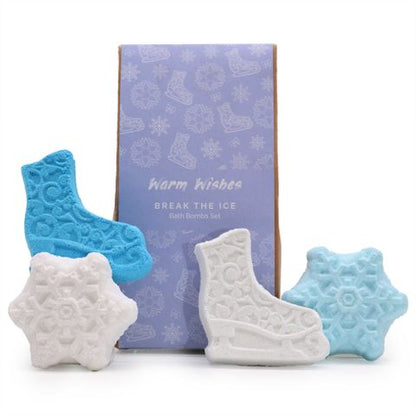Break the Ice Christmas Bath Bomb Gift Pack - Bath Indulgence