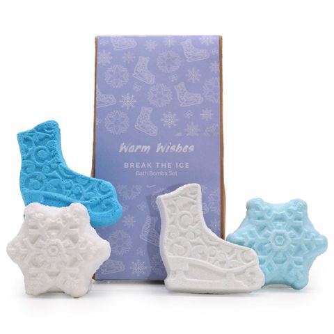 Break the Ice Christmas Bath Bomb Gift Pack - Bath Indulgence