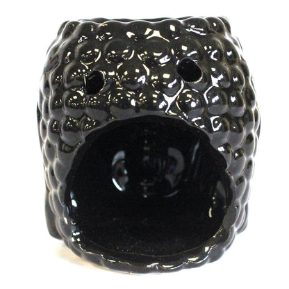 Buddha Oil Burner - Black Classic Buddha Oil Burners - Bath Indulgence