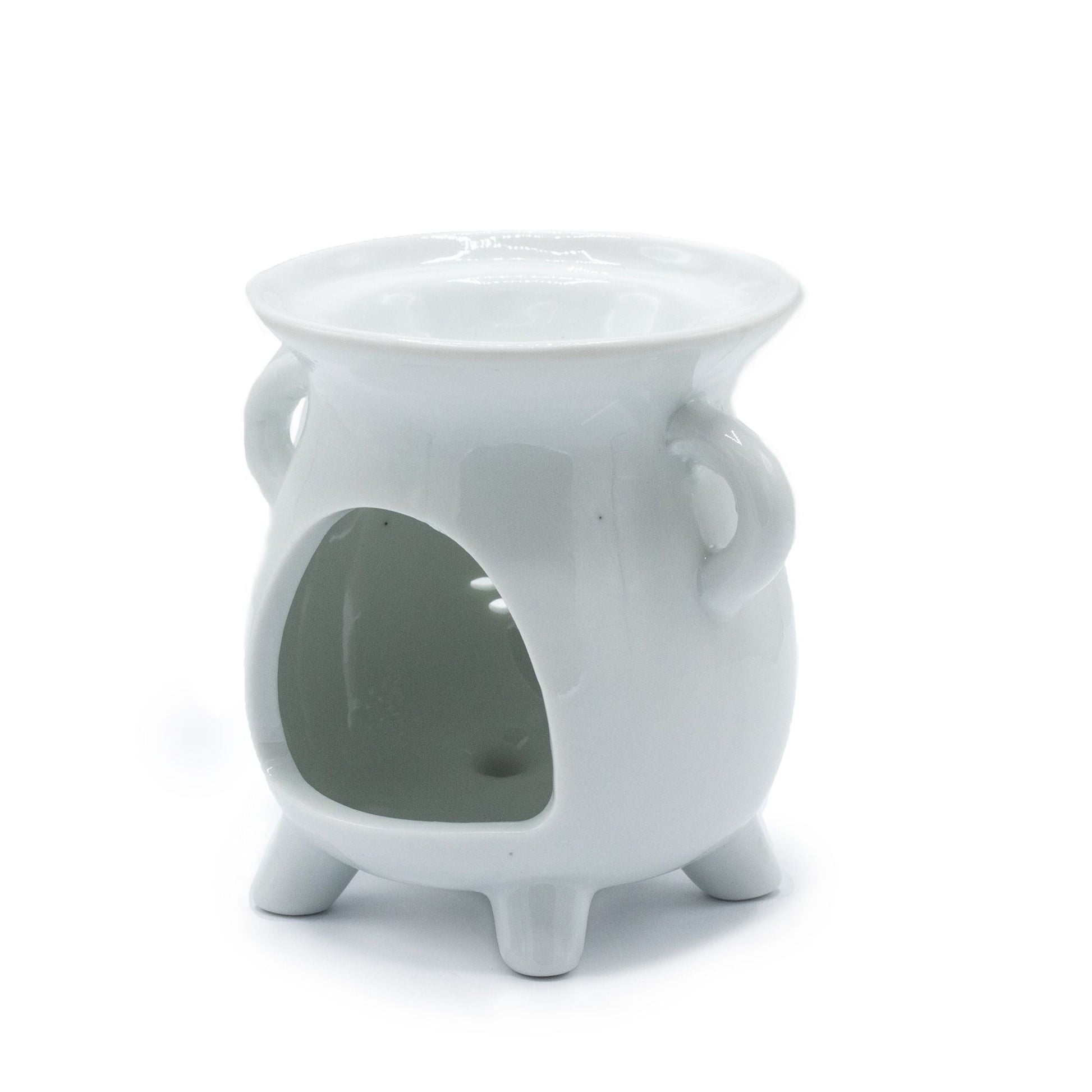 Caildren Oil Burner - Tree of Life - White Various Shaped Ceramic Oil Burners - Bath Indulgence