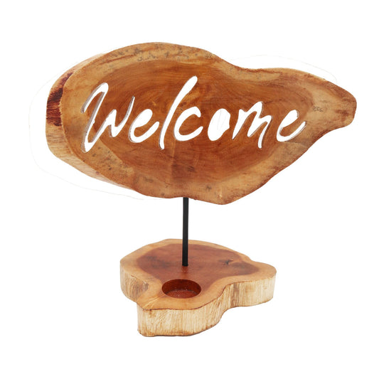 Candle Holder Sign - Welcome Candle Holder Signs - Bath Indulgence