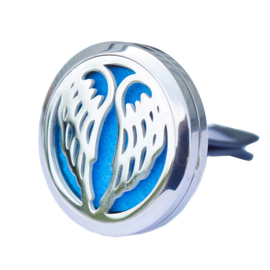 Car Diffuser Kit - Angel Wings - 30mm Aromatherapy Car Diffuser Kit - Bath Indulgence
