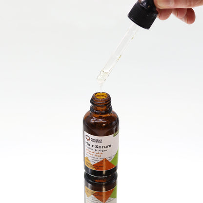 Carrot Seed Organic Hair Serum 30ml - Handmade In UK Vegan Premium Ingredients - Bath Indulgence