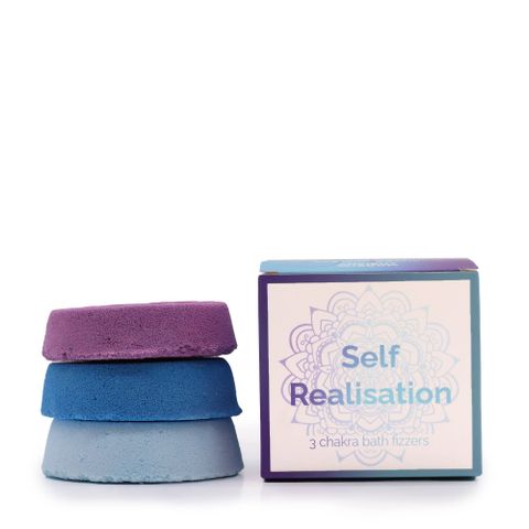 Chakra Bath Fizz - Small box - Self Realisation Chakra Bath Fizzers Sets - Bath Indulgence