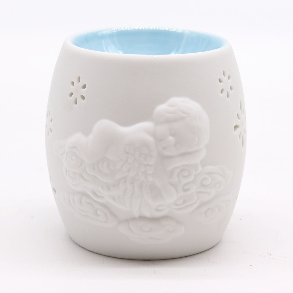 Cherubs Oil Burner - Assorted Design Classic White Oil Burners - Bath Indulgence