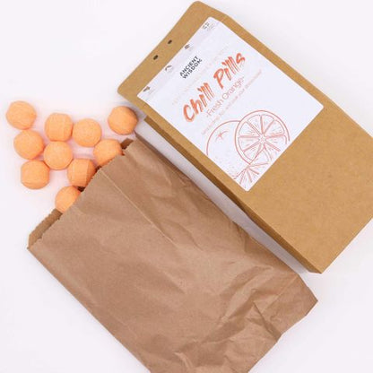 Chill Pills Gift Pack 350g - Fresh Orange Chill Pill Gift Packs - Bath Indulgence