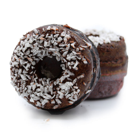 Chocolate & Coconut Bath Donuts Donut Bath Fizzers - Bath Indulgence