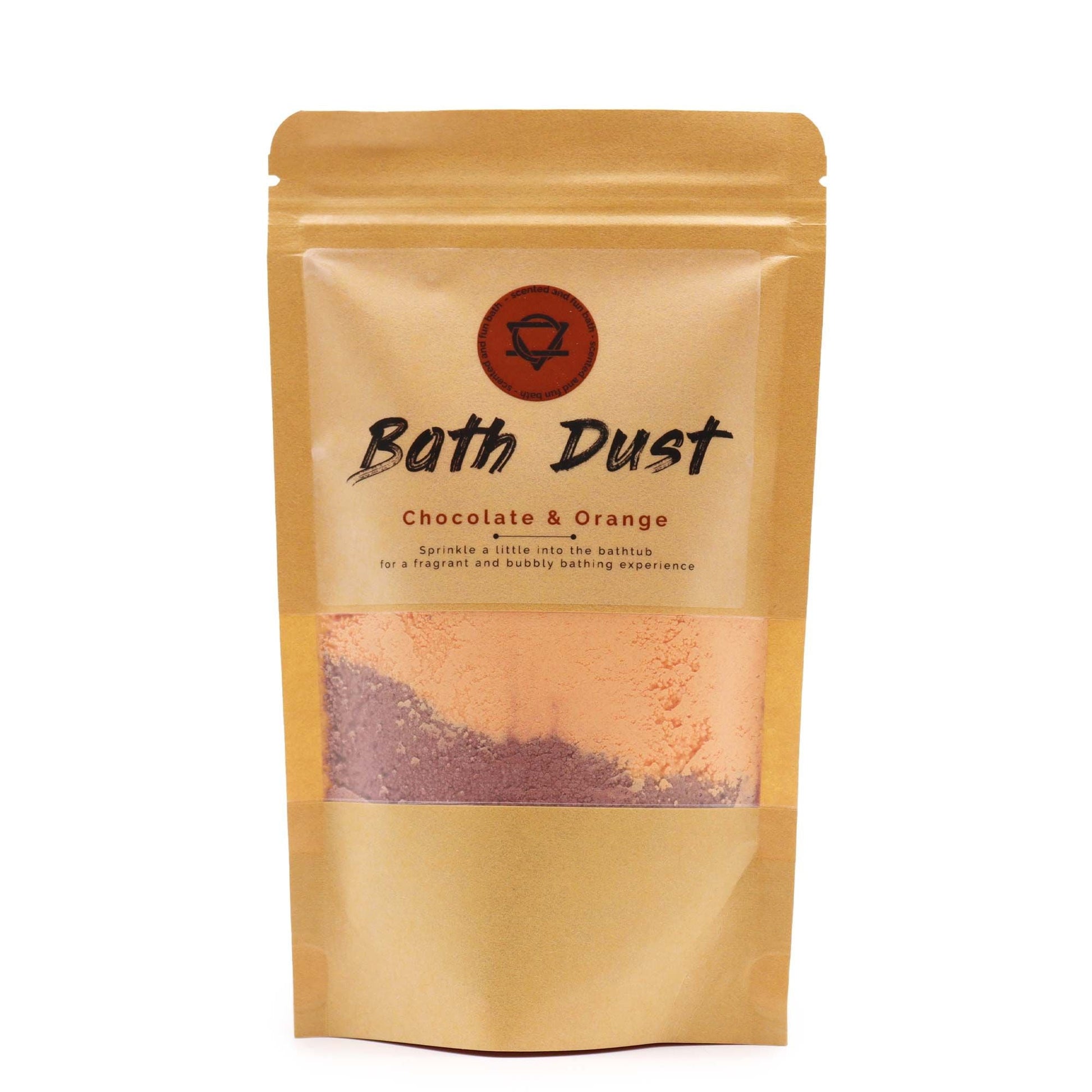 Chocolate & Orange Bath Dust 190g Bath Dust - 190g - Bath Indulgence
