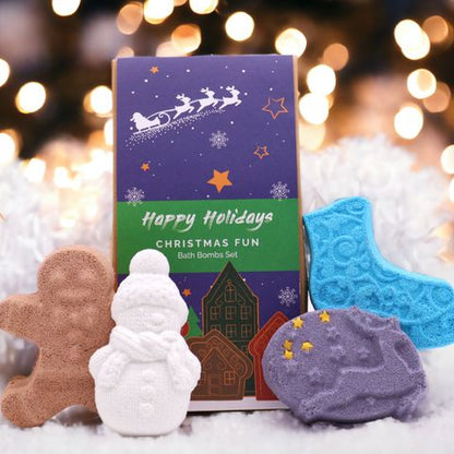 Christmas Fun Bath Bomb Gift Pack - Bath Indulgence