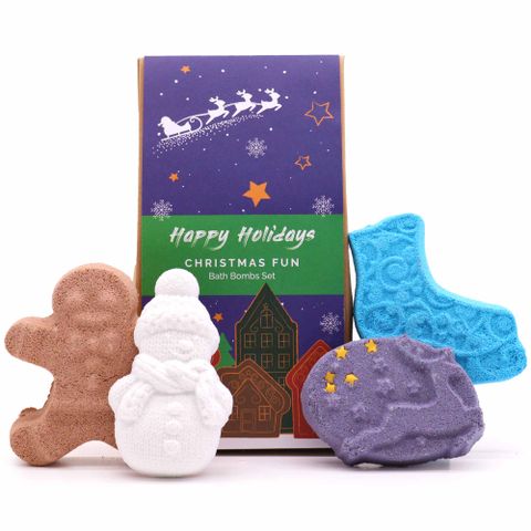 Christmas Fun Bath Bomb Gift Pack - Bath Indulgence