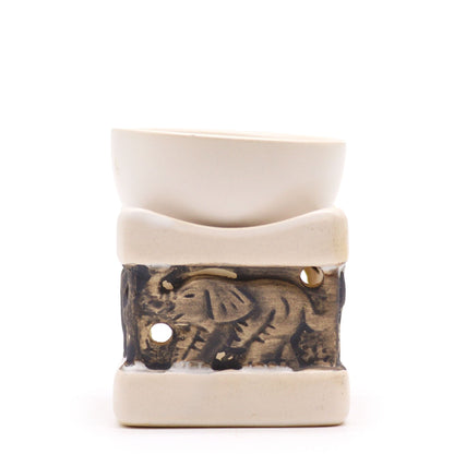 Classic Elephant Oil Burners (aast) Classic Rustic Oil Burners - Bath Indulgence