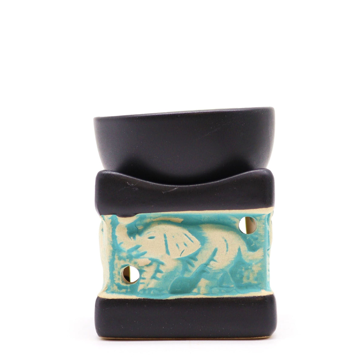 Classic Elephant Oil Burners (aast) Classic Rustic Oil Burners - Bath Indulgence