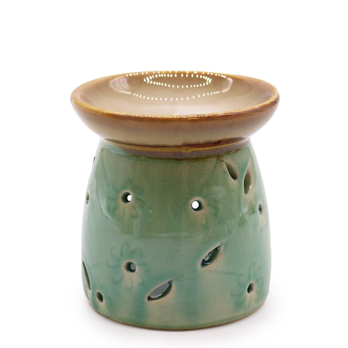 Classic Oil Burner - Blue Cool Designs Oil Burners - Bath Indulgence