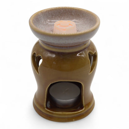 Classic Rustic Oil Burner - Heart Cut - out (assorted) Classic Rustic Oil Burners - Bath Indulgence